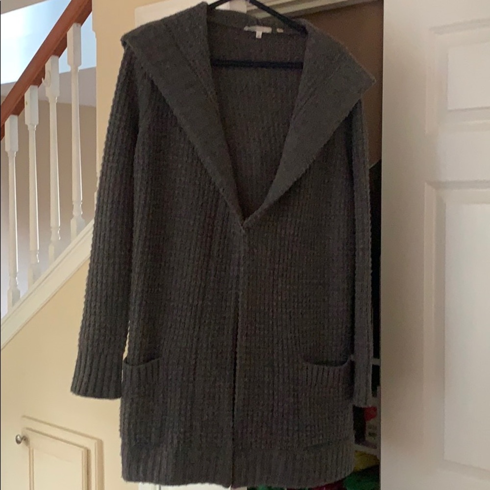 Vince women’s sweater hood wrap coat medium